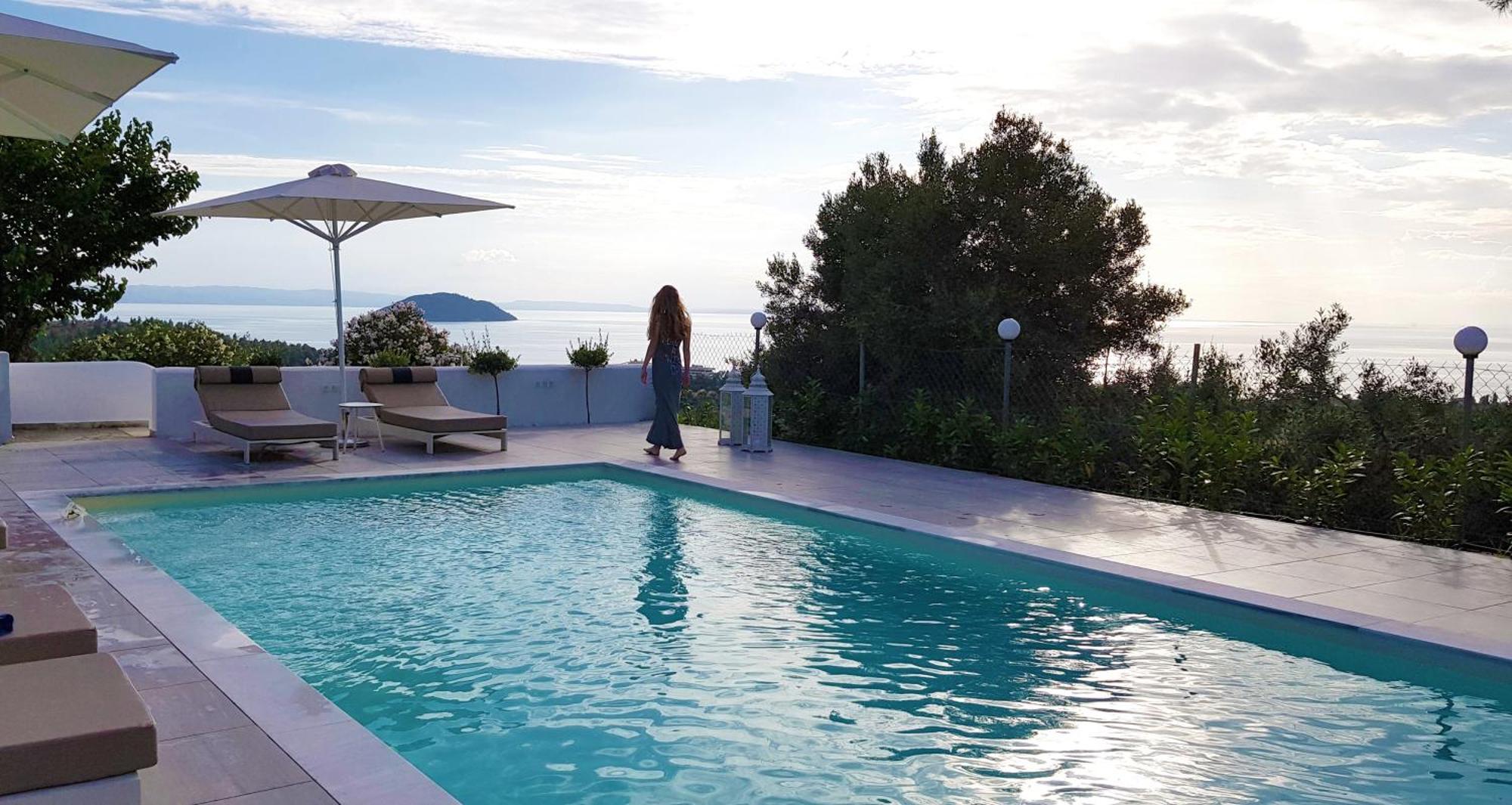 Sithonian Villa Neos Marmaras Buitenkant foto
